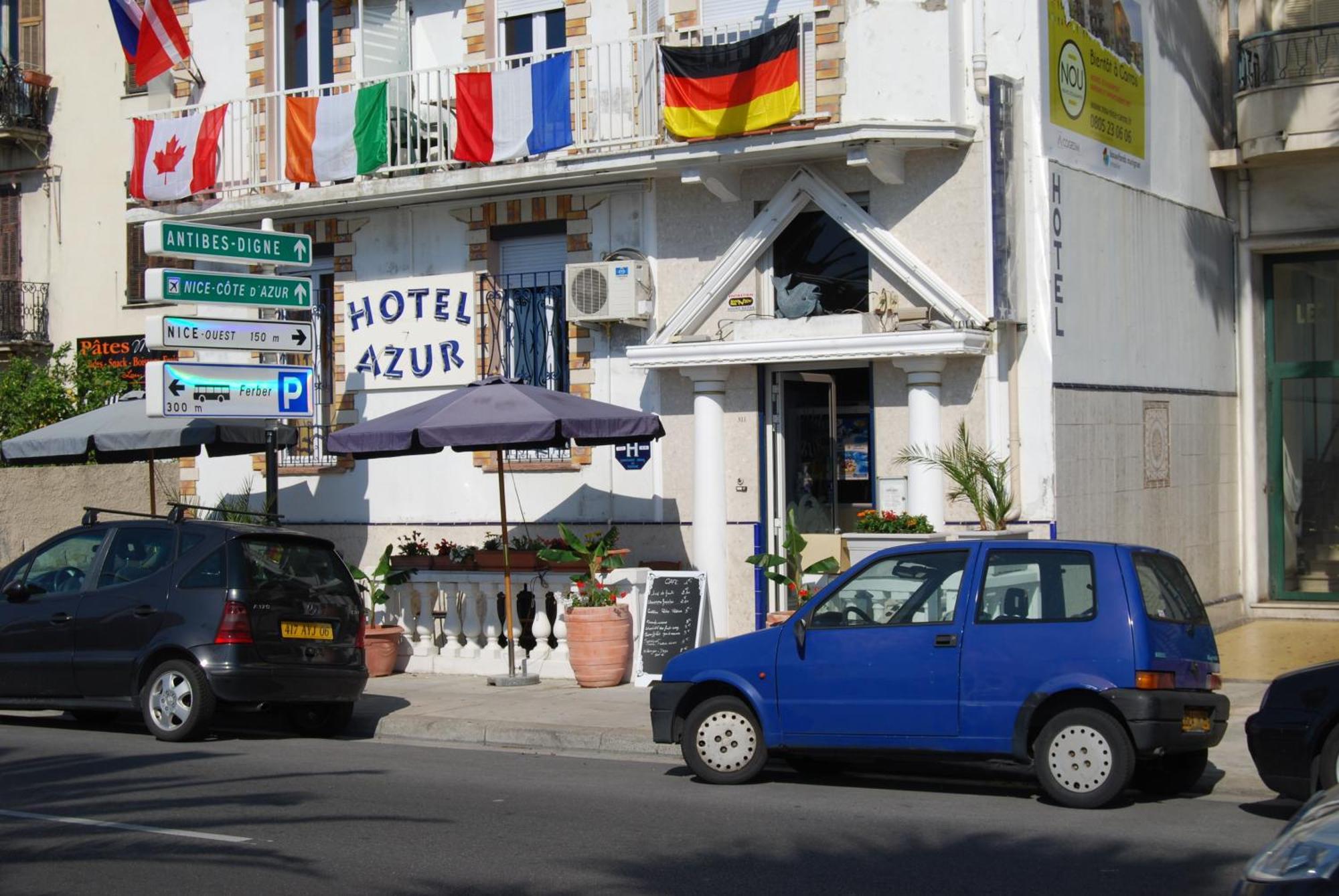 Hotel Azur Ницца Экстерьер фото