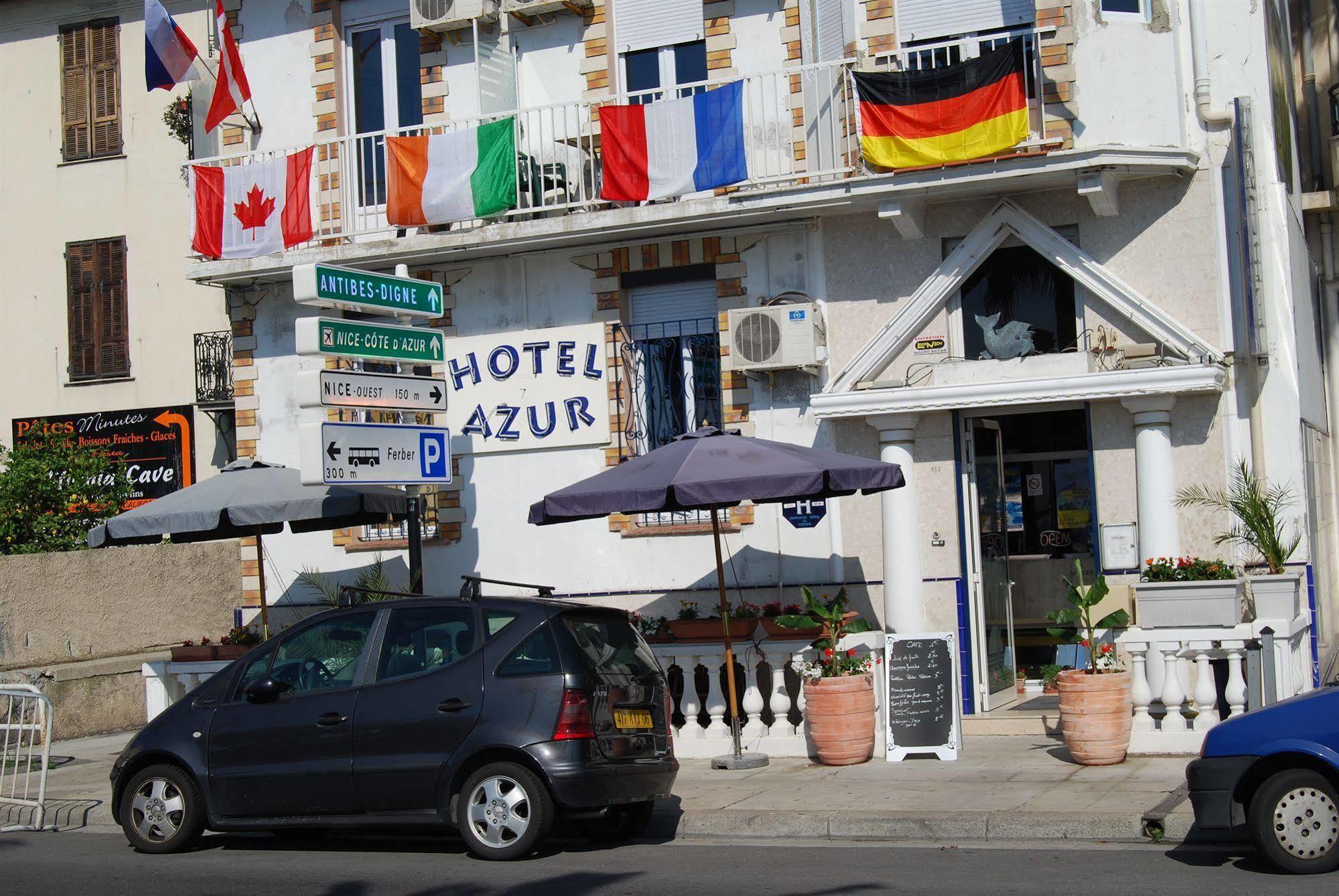 Hotel Azur Ницца Экстерьер фото