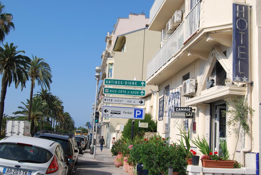 Hotel Azur Ницца Экстерьер фото